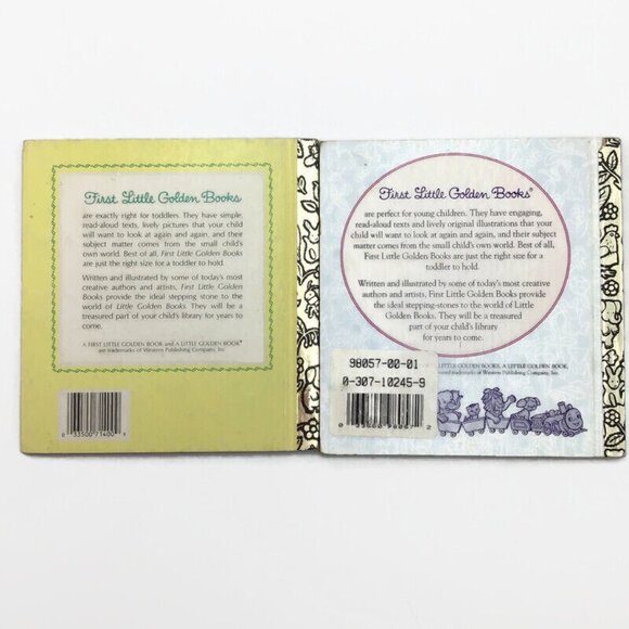 6 First Little Golden Books Mini Hardcover Three Little Kittens Prayers Big Bird - Picture 3 of 10